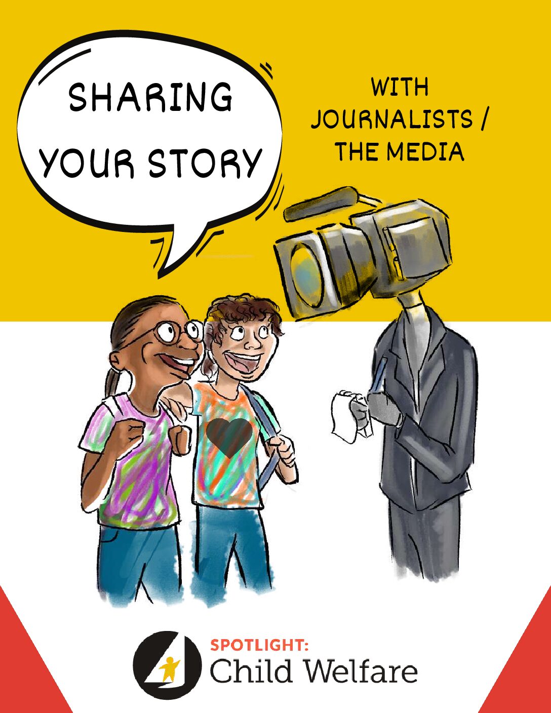 Cover image of Spotlight Child Welfare Resource guide